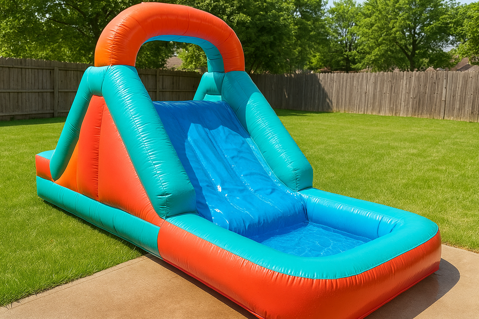 How to Keep an Inflatable Water Slide Clean? - InflatPlay – EN14960 ...